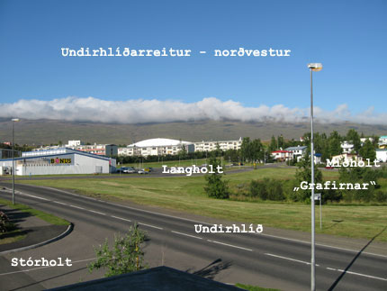 Undirhlíðarreitur - norðvestur